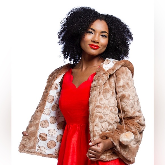 Her Universe Jackets & Blazers - Star Trek Tribble Faux Fur Pom Pom Coat By Her Universe Size Large